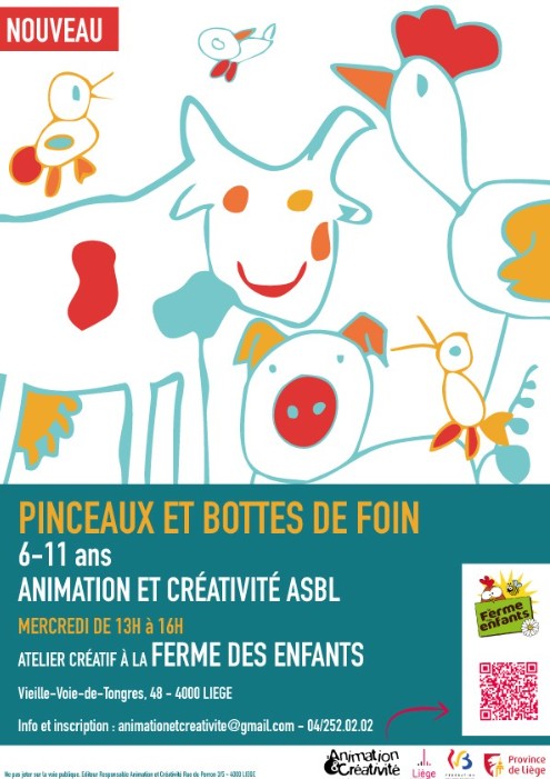 Image Pinceaux et bottes de foin