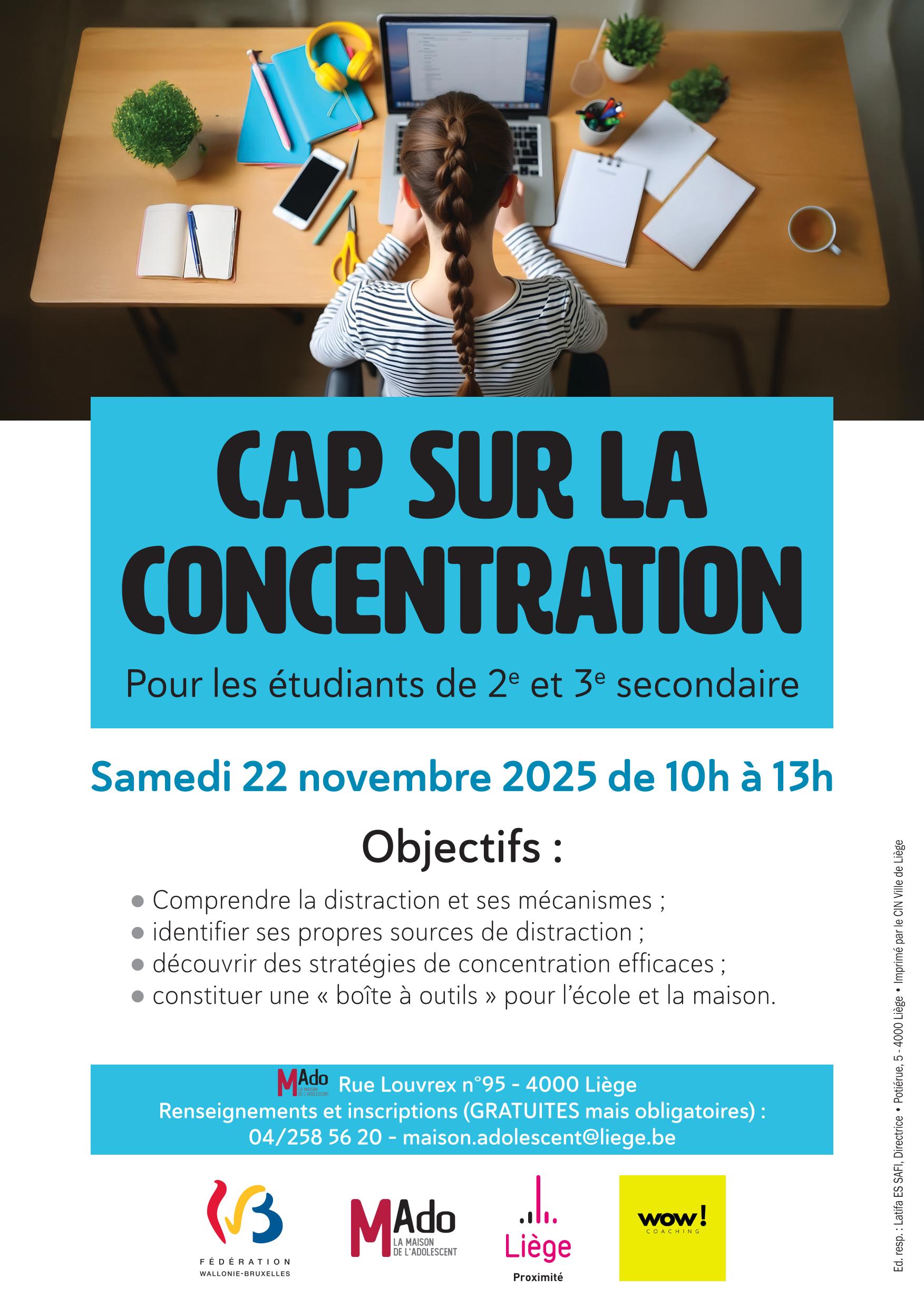Image Cap sur la concentration
