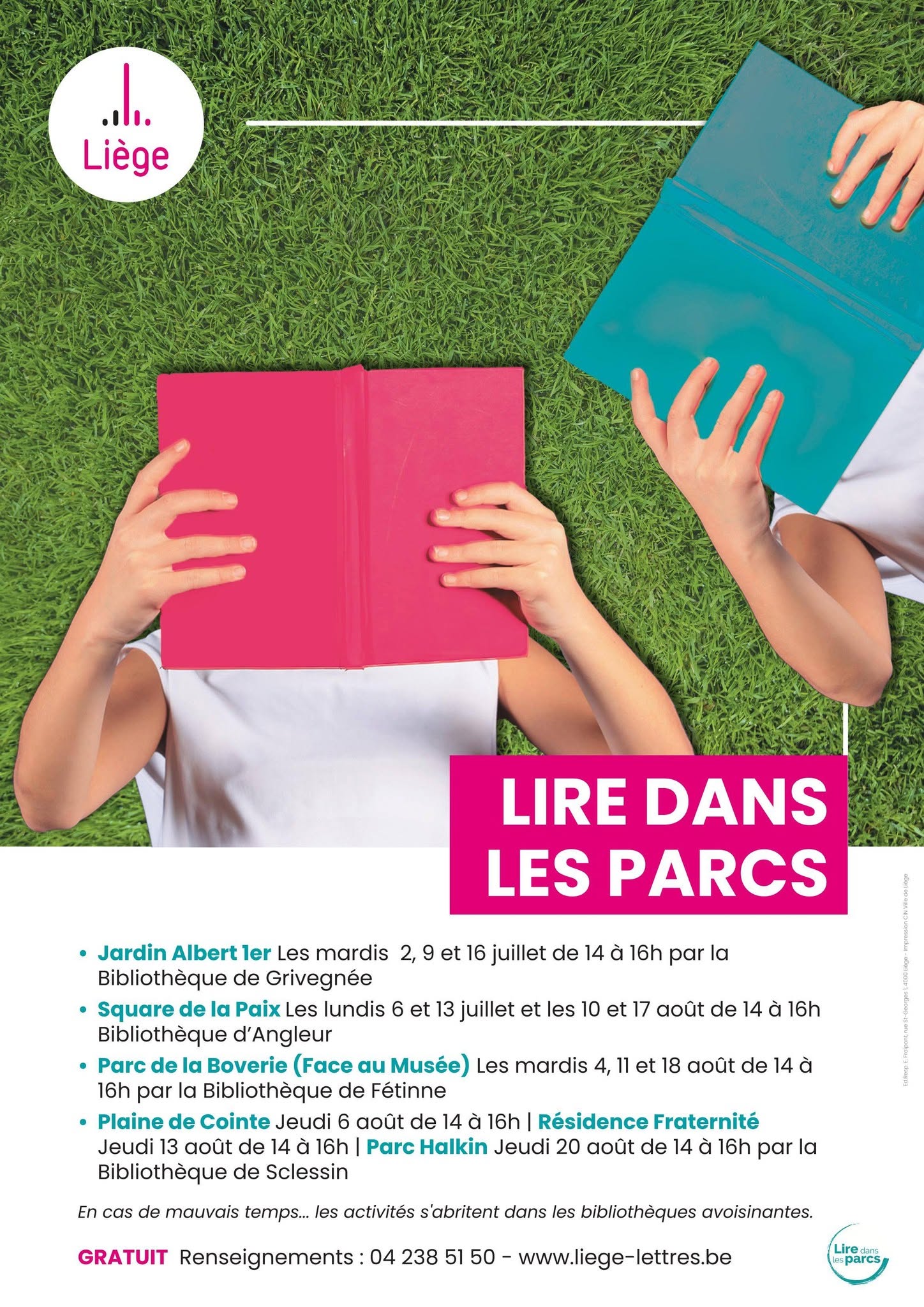 Image Lire dans les Parcs - Été 2026